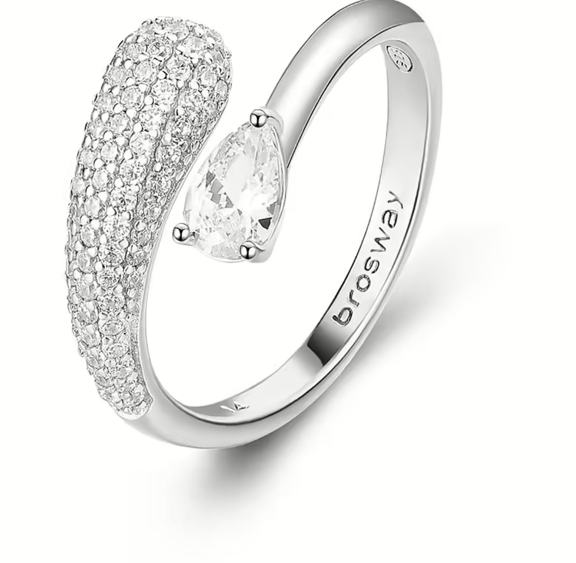 Brosway anello donna "Infinite White" CODICE: FIW129B