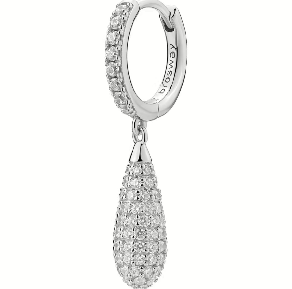 Brosway mono orecchino donna "Infinite White" CODICE: FIW124