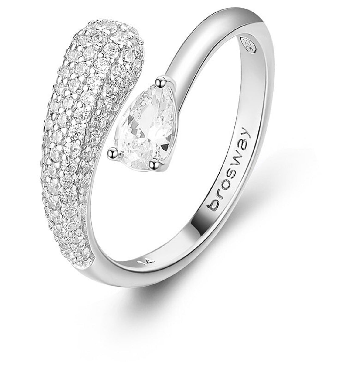 Brosway anello donna "Infinite White" CODICE: FIW129C