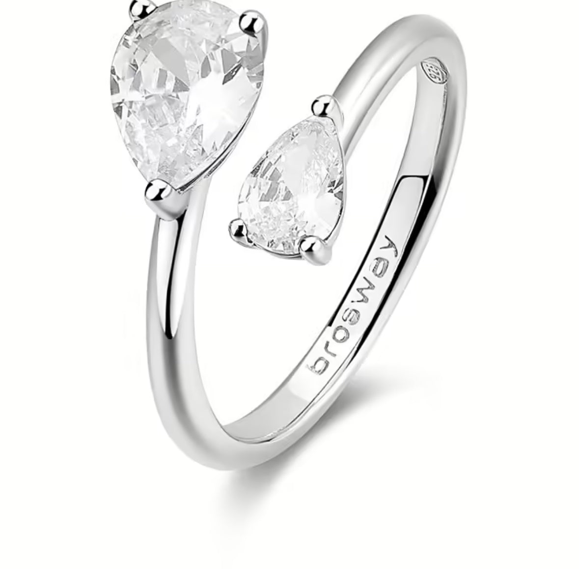 Brosway anello donna "Infinite White" CODICE: FIW118C