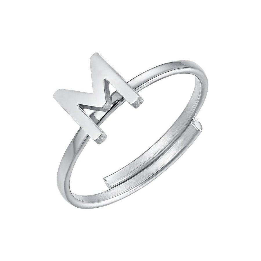 Anello donna lettera M Luca Barra ANK232