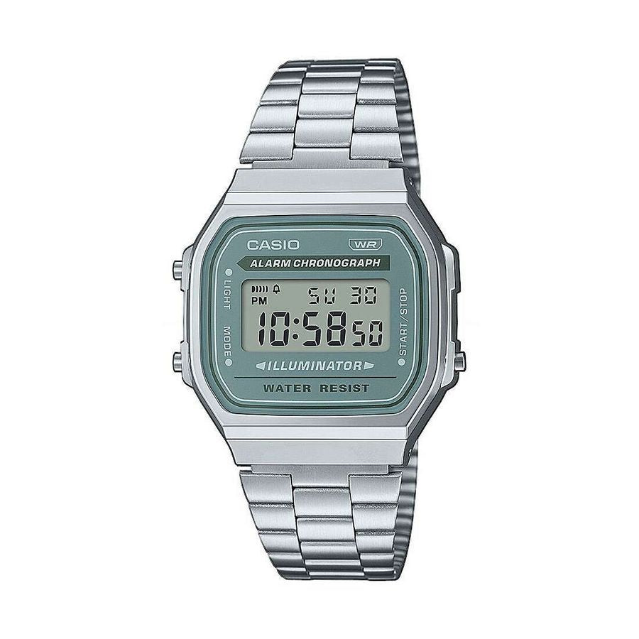 Casio Vintage Argento orologio unisex A168WA-3AYES