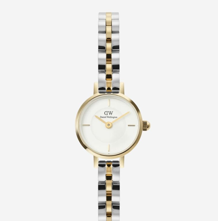 Orologio donna Petite Mini Arch 3-Link Two Tone Gold Daniel Wellington DW00100923