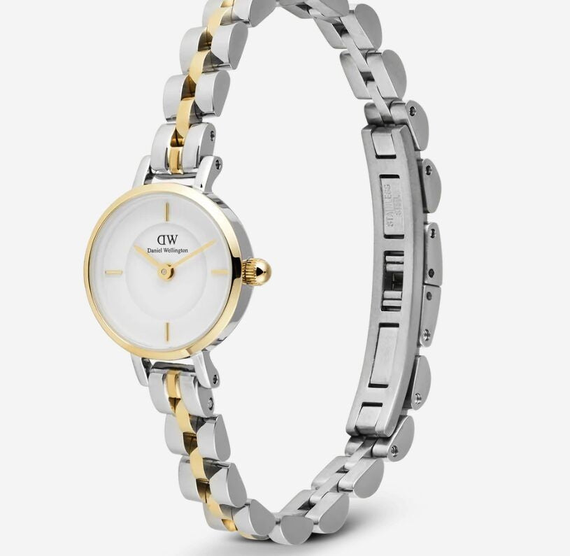 Orologio donna Petite Mini Arch 3-Link Two Tone Gold Daniel Wellington DW00100923