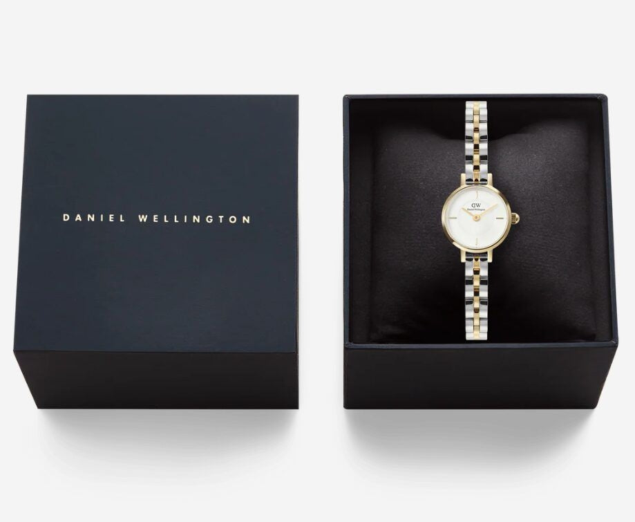 Orologio donna Petite Mini Arch 3-Link Two Tone Gold Daniel Wellington DW00100923