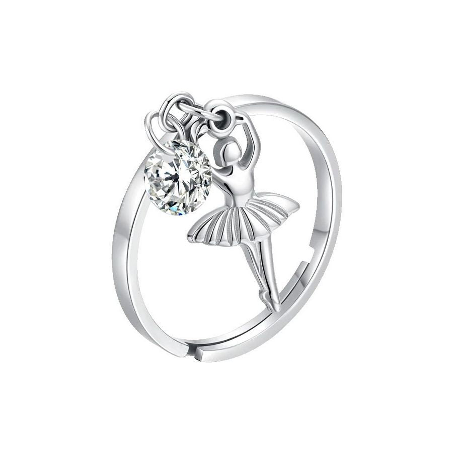 Anello donna ballerina Luca Barra ANK610