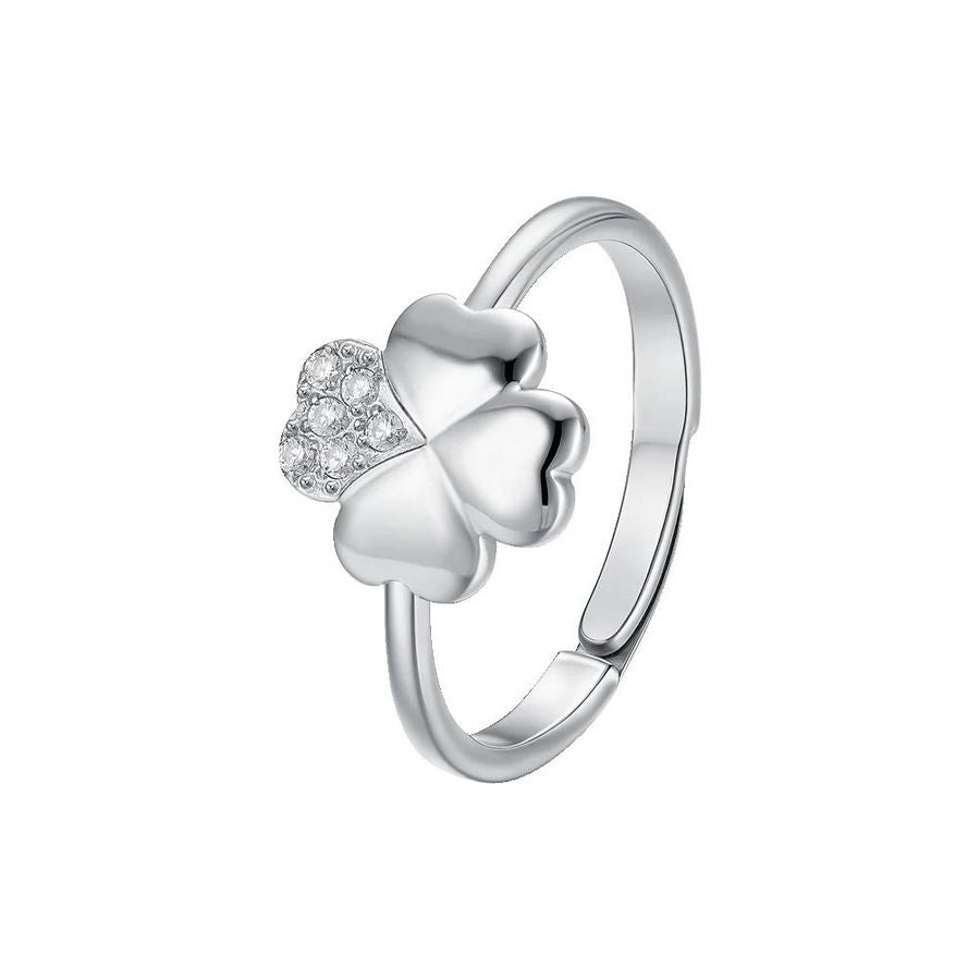 Anello donna quadrifoglio Luca Barra ANK625