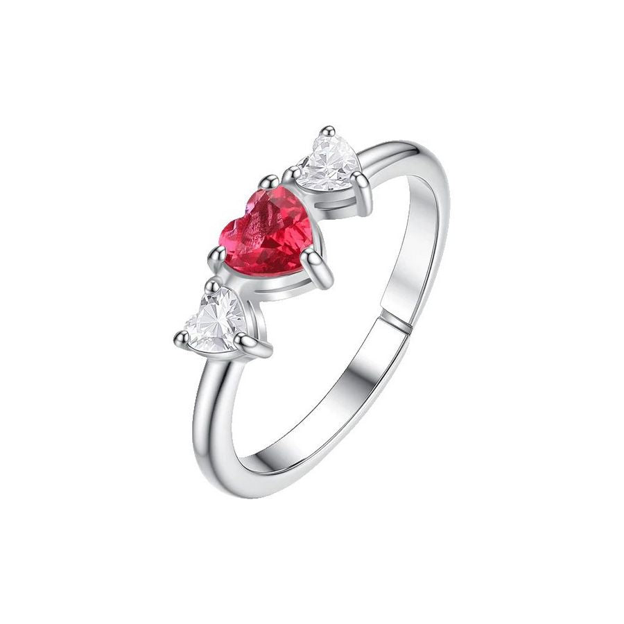 Anello donna tre cuori Luca Barra ANK673 S