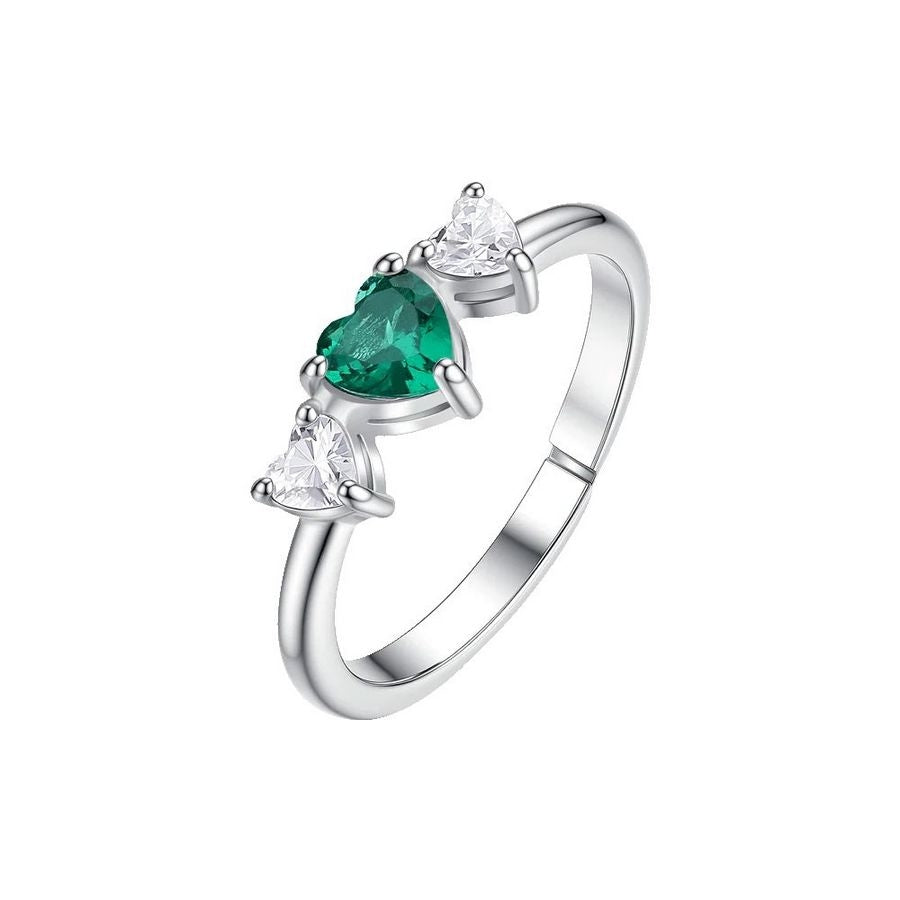 Anello tre cuore donna Luca Barra ANK675 S
