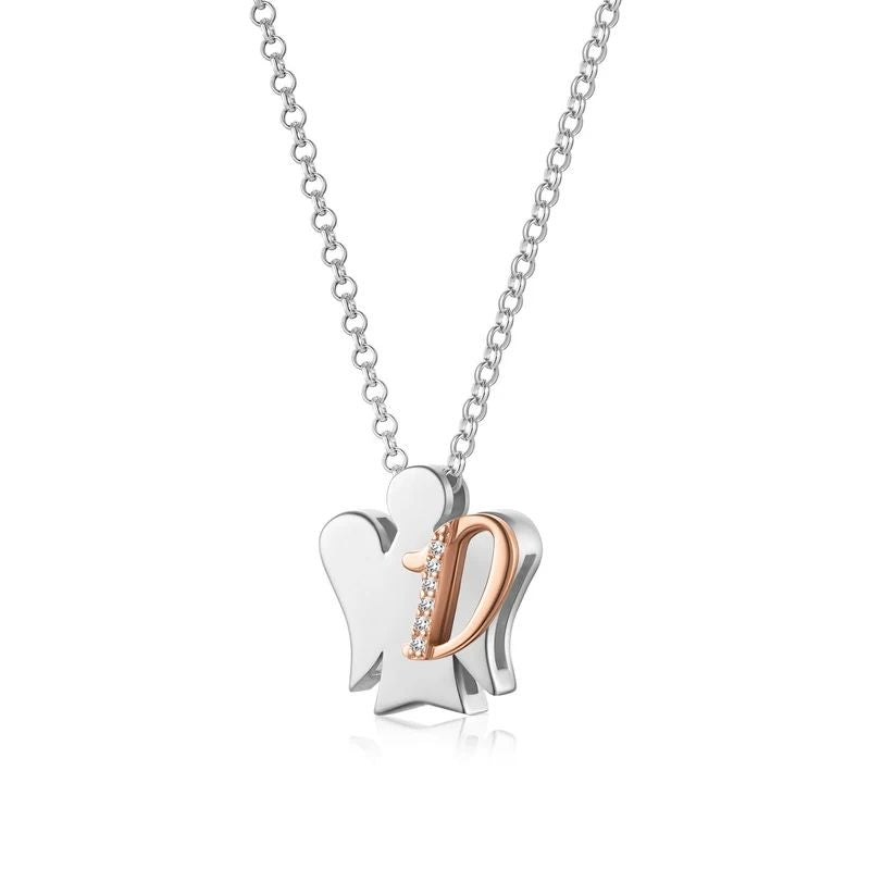 Collana donna lettera D Roberto Giannotti