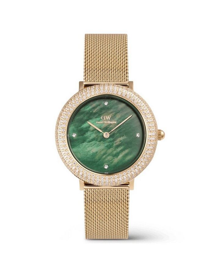 Orologio Daniel Wellington da Donna Crystalline Bezel Evergold Green Gold DW00100824